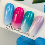 Babyboomer Nageldesign, Farbverlauf Nagelkurs, in der Schweiz.