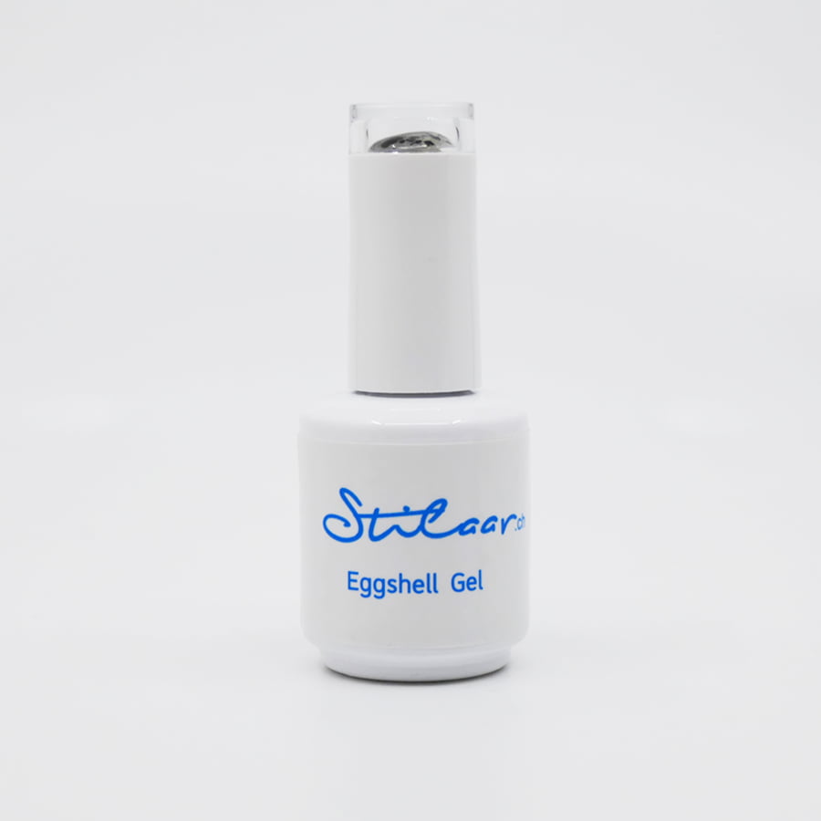 Eggshell-Effekt Gel Gellack mit Eierschalen-Effekt, schwarze kleine Partikel, die ein wunderschöner Look kreiert.